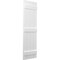 Ekena Millwork Americraft 4-Board, 3 Batten Exterior Real Wood Joined Board-n-Batten Shutters, ARW401BB414X48WHH, PR ARW401BB414X48WHH - alternate 6